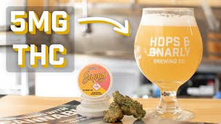 BREWING WITH CANNABIS  Infused Low Alcohol Pale Ale [upl. by Joab774]