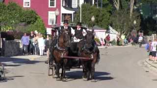 Mackinac Island Festival of the Horse  Highlights from 2013 [upl. by Duck]