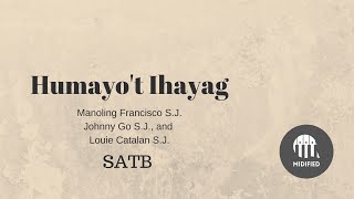 Humayot Ihayag by Manoling Francisco SJ SATB [upl. by Eatnhoj]