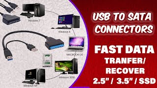 ssd to usb 30 cable unboxing and reviewhow to connect SSD use pc and laptophow to use SSD pc [upl. by Hillie344]