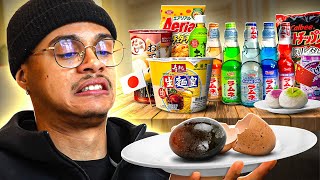 Je goûte des aliments Asiatiques  De base j’aime pas goûter [upl. by Siderf532]