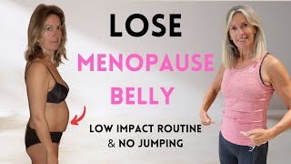 Lose Menopause Belly In 3 Weeks  Low Impact Routine At Home [upl. by Krystyna]