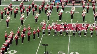 UW Marching Band RunOn and Pregame 112418 Mike Leckrone’s last home game [upl. by Langelo]