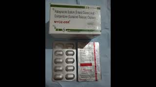 Rabeprazole 20mg  Domperidone 10mgIR amp 20mgSR CAP [upl. by Smoot664]