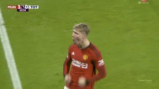 Rasmus Hojlund Goal vs Tottenham  Man United vs Tottenham [upl. by Celia230]