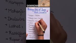 IMPORTANT SITES OF INDUS VALLEY CIVILIZATIONOdishahistoryviral video compatitive sunita [upl. by Akimat]