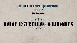 Fangoria  Dame estrellas o limones Lyric Video [upl. by Cy775]