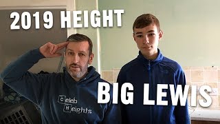 Big Lewis Height Comparison  How Tall is he Now 😲 [upl. by Emmuela]