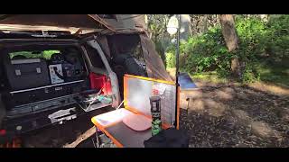 Darche Hi View 2200 Roof top tent amp Annex Darche Kitchen Eclipse 270 Awning [upl. by Nottap]