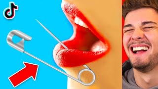 36 LUSTIGE Tik Tok PRANKS die wirklich funktionieren [upl. by Adlesirc]