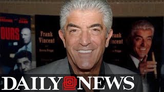 ‘The Sopranos’ actor Frank Vincent dead at 78 [upl. by Unhsiv]