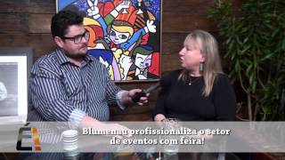 Programa É Gustavo Siqueira  1º Feira de Eventos de Santa Catarina  HD [upl. by Nevak]