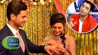 Ssharad Malhotra REACTS On Ex Divyanka amp Viveks Engagement [upl. by Eceinaj]