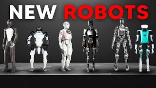 Top 10 NEW Humanoid Robots For 2024 Tesla Figure 01 Agility Boston Dynamics and More [upl. by Schnurr]