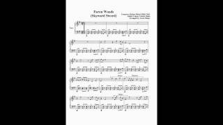 Faron Woods Skyward Sword Sheet Music [upl. by Annaegroeg]