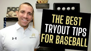 Top 10 Tryout Tips For Baseball [upl. by Madge]