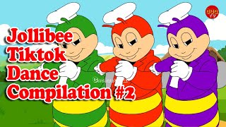 Jollibee Dance TikTok Compilation 2  SELOS x FOREVER SINGLE x TAHONG NI KARLA x BAHAY KUBO amp more [upl. by Veradis]