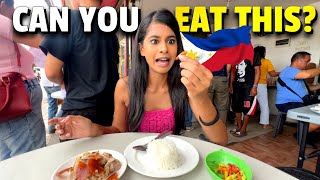 Eating the BEST Filipino Street food for 24 hours 🇵🇭 [upl. by Llertak542]