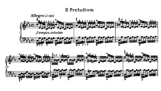 J S Bach  Prelude and Fugue in C minor BWV 847 WTC Book 1 [upl. by Undry]