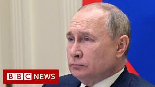 Vladimir Putin dresses down Russias spy chief  BBC News [upl. by Tannie]