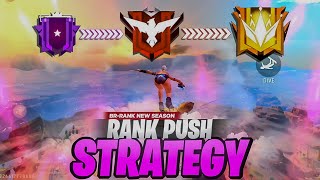 NEW BRRANKED STRATEGY IN FREE FIRE  FULL MAP TIPS AND TRICKS  NEW SEASON [upl. by Einnoc]