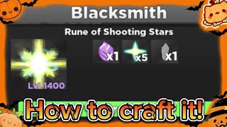 RPG SIM How to get the Shooting Stars Rune [upl. by Dihahs760]