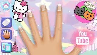 Hello Kitty Nail Salon  Salón de manicura Hello Kitty 2  Gameplay Watch amp Learn [upl. by Coucher642]