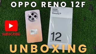 Oppo Reno 12F  Unboxingfirstlook [upl. by Jonna858]