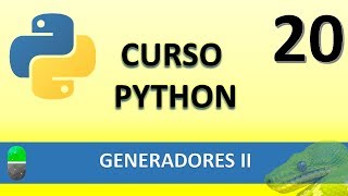 Curso de Python Generadores II Vídeo 20 [upl. by Nore]