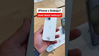 iPhone z Dubaju dużo tańszy niż w Polsce🇵🇱 [upl. by Nalehp]