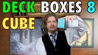 MTG Cube Deck Boxes Review of Ultra Pro Grimoire Ultimate Guard Cain for Magic The Gathering [upl. by Bick]