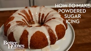 How to Make Powdered Sugar Icing [upl. by Nirak]