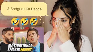 MOTIVATIONAL SPEAKER PARODY  Carryminati  Illumi Girl Reaction [upl. by Maziar837]