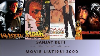 Sanjay Dutt Box Office Collection Analysis Hit and Flop Blockbuster All Movies List [upl. by Atisusej]