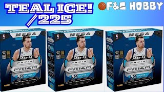 20232024 PRIZM Basketball MEGA BOX Review 🏀 Walmart Exclusive Teal Ice Hunt 🧊 [upl. by Elrebma]