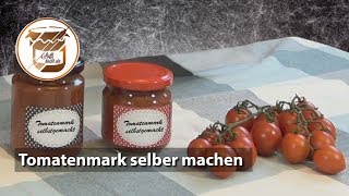 🍅 Tomatenmark selbst gemacht Sehr lecker Und eine gute Methode viele Tomaten einzukochen 🍅😃 [upl. by Aknaib]