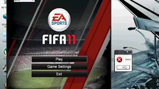 How to fix FIFA 11 E0001 ERROR [upl. by Magulac98]