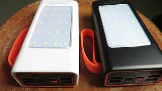 Review Carregador Portátil Power Bank 30000mah  Vale a Pena  Melhor Power Bank para Camping [upl. by Pegg]