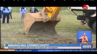 Government commences expansion of Lanet airstrip [upl. by Stochmal255]