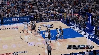 NBA Playoffs Game 3 San Antonio Spurs VS Dallas Mavericks [upl. by Kennan259]