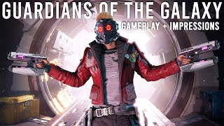 Guardians of the Galaxy Gameplay Walkthrough Part 1 [upl. by Nalhsa]