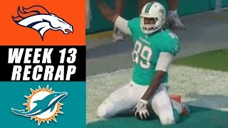 Julius Thomas Humps Football While Destroying Broncos 35  9 [upl. by Odele]