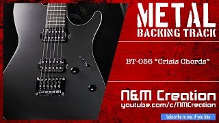 Emotional Modern Metal Backing Track in Dm  BT056 [upl. by Odlawso775]