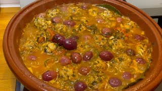 Tagine de boulettes de sardines🥘 طريقة تحضير الطاجين تاع الكفته بالسردين طاجين tajine [upl. by Elwina763]