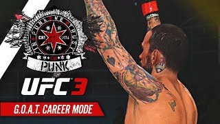 UFC 3 Career Mode  Ep 16  HYPEST FIGHTS EVER CM Punk GOAT Career 16 [upl. by Ahsaeit]