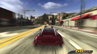 Burnout 3 All Gold PS2 Gameplay Part 1 [upl. by Khorma]