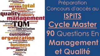 90 QCM pour Préparation concours ISPITS cycle Master question en management et qualité [upl. by Akemak]