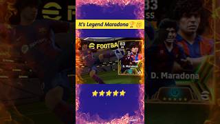 MasterCard ♠️ Maradona in efootball pes argentina messi [upl. by Argyle]