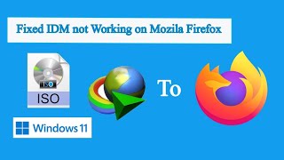 How to fix firefox browser not working with IDM [upl. by Aala]