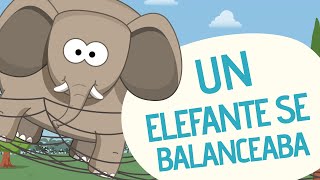 Un Elefante se Balanceaba  Canciones infantiles  Toobys [upl. by Yenffad624]